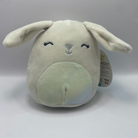 NWT Rainbow Gradient Belly Bunny Squishmallow - Picture 1 of 5